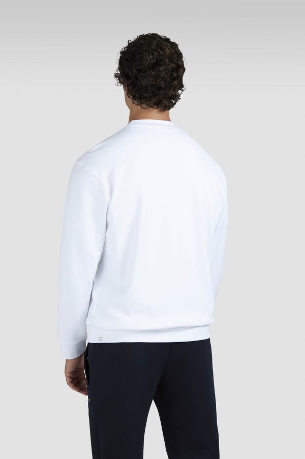 PAUL & SHARK SWEATSHIRT | סוויטשירט פול אנד שארק עם לוגו | גברים | לבן - Image 5