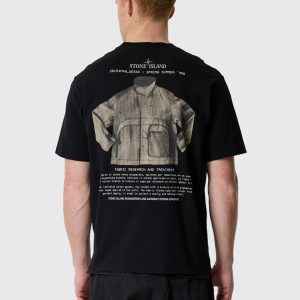 טישירט STONE ISLAND ARCHIVIO סטון איילנד שרוול קצר | כחול כהה | גברים