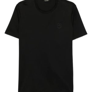 PAUL & SHARK T-SHIRT | טישירט פול אנד שארק לוגו פרינט | גברים | שחור