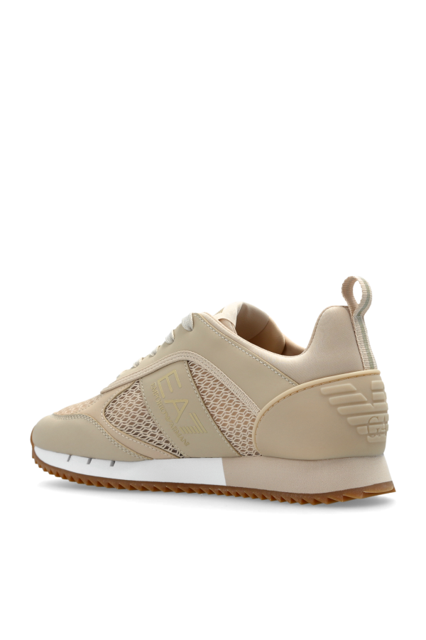 נעליים אמפוריו ארמאני EMPORIO ARMANI SNEAKER EA7 ספורט | בז' | עם לוגו - Image 2