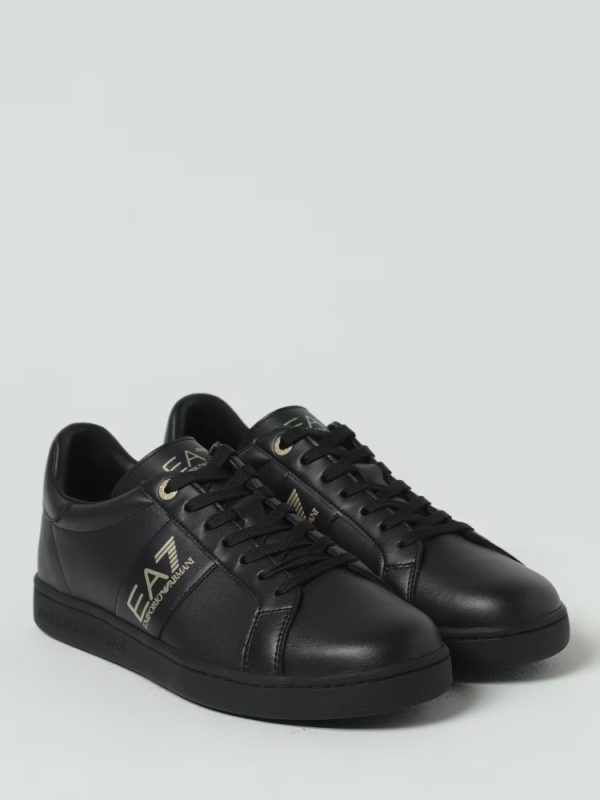 סניקר אמפוריו ארמאני EMPORIO ARMANI SNEAKER EA7 קלאסית | שחור | גברים - Image 3