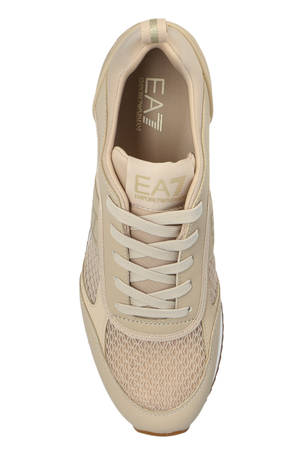 נעליים אמפוריו ארמאני EMPORIO ARMANI SNEAKER EA7 ספורט | בז' | עם לוגו - Image 3