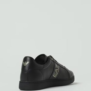 סניקר אמפוריו ארמאני EMPORIO ARMANI SNEAKER EA7 קלאסית | שחור | גברים