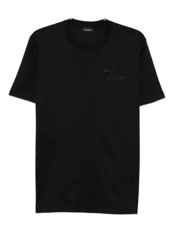 PAUL & SHARK T-SHIRT | טישירט פול אנד שארק כותנה | גברים | שחור