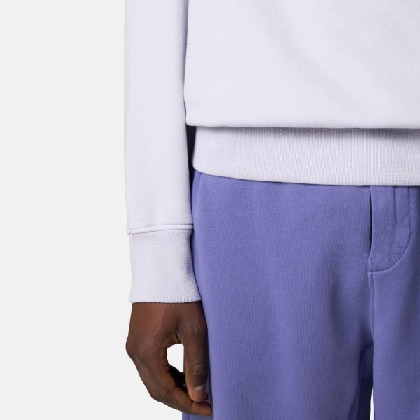 סווטשירט סטון איילנד STONE ISLAND עם פאטץ' לוגו | סגול בהיר | גברים - Image 3
