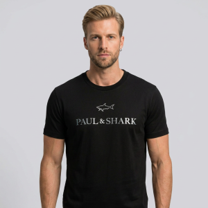 PAUL & SHARK T-SHIRT | טישירט פול אנד שארק | גברים | שחור