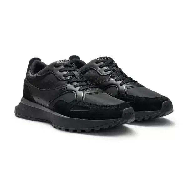 סניקרס אלגנט הוגו בוס HUGO BOSS עור | גברים | שחור - Image 2