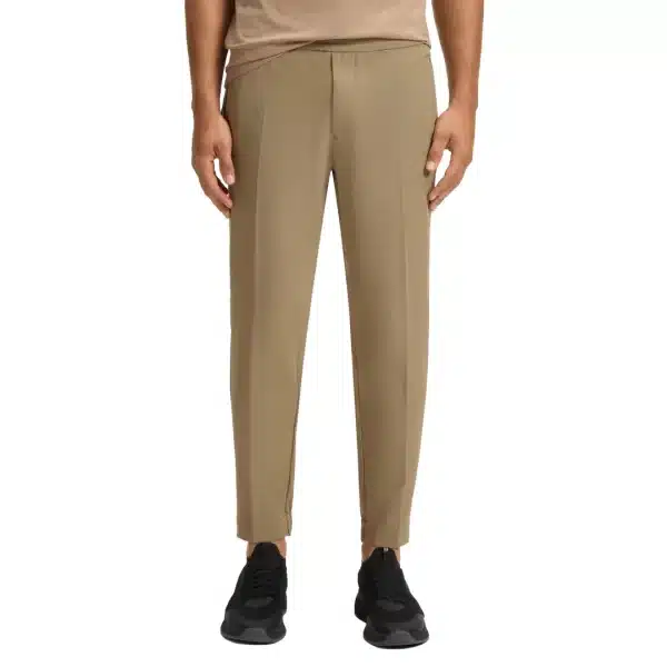 מכנסי ג'וגינג HUGO BOSS | גברים | חום בהיר - Image 2
