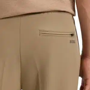 מכנסי ג'וגינג HUGO BOSS | גברים | חום בהיר