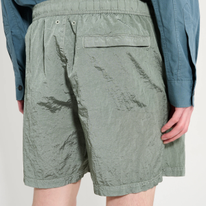 בגד ים STONE ISLAND סטון איילנד ניילון | ירוק מטאלי | גברים