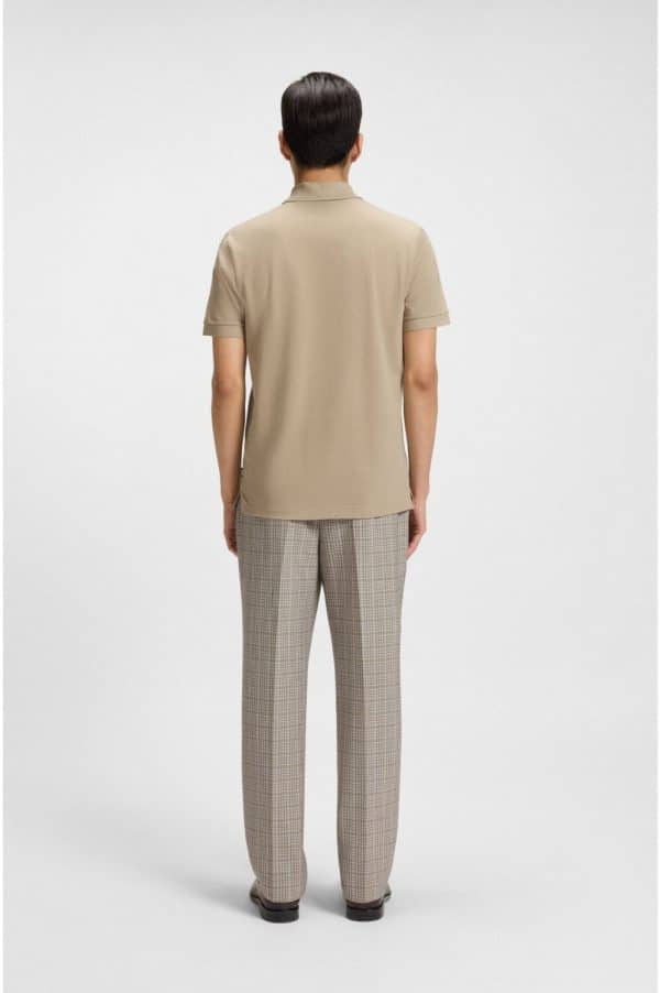 חולצת פולו הוגו בוס HUGO BOSS | גברים | בז' - Image 3