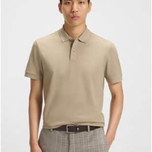 חולצת פולו הוגו בוס HUGO BOSS | גברים | בז'