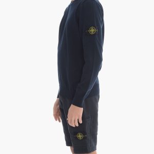 סריג סטון איילנד STONE ISLAND מיקרו סטיץ' | כחול כהה | גברים