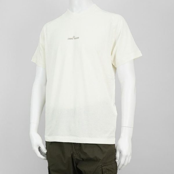 טישירט STONE ISLAND סטון איילנד שרוול קצר | צהוב בהיר | גברים