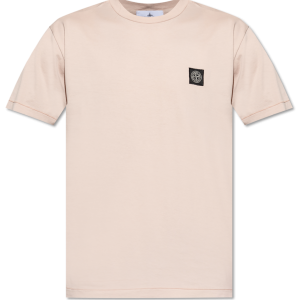 טישירט STONE ISLAND סטון איילנד שרוול קצר | ורוד בהיר | גברים