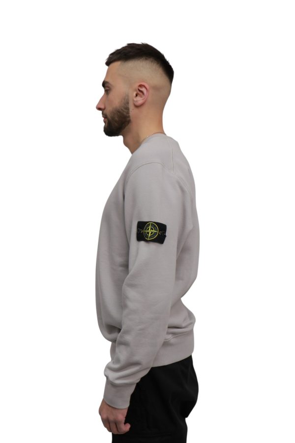 סווטשירט סטון איילנד STONE ISLAND עם פאטץ' לוגו | אפור | גברים - Image 2