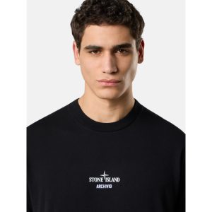 טישירט STONE ISLAND ARCHIVIO סטון איילנד שרוול קצר | כחול כהה | גברים