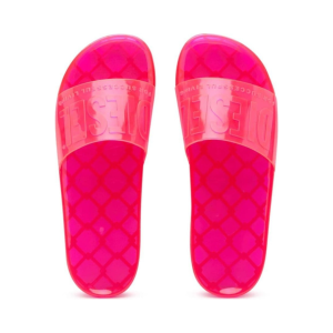 כפכפי דיזל סלייד עם הטבעת לוגו – ורוד