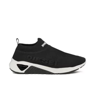 סניקרס דיזל סליפ-און שחורות לגברים DIESEL