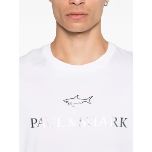 PAUL & SHARK T-SHIRT | טישירט פול אנד שארק | גברים | לבן