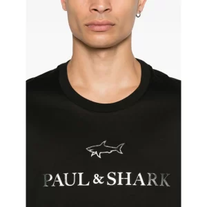 PAUL & SHARK T-SHIRT | טישירט פול אנד שארק | גברים | שחור