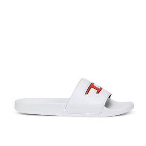 Slippers Diesel Unisex - כפכפי דיזל לגברים ונשים בצבע לבן ואדום