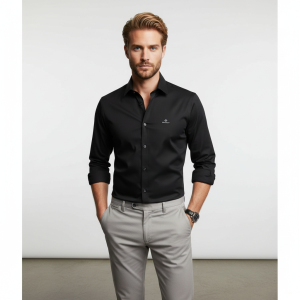 חולצה מכופתרת גאנט SATEEN SLIM TOWN