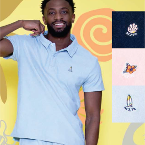 MZ72 טישרט עם צווארון | גברים