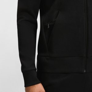 סוויטשירט הוגו בוס HUGO BOSS עם רוכסן | גברים | שחור