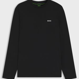 טישירט הוגו בוס HUGO BOSS שרוול ארוך | גברים | שחור