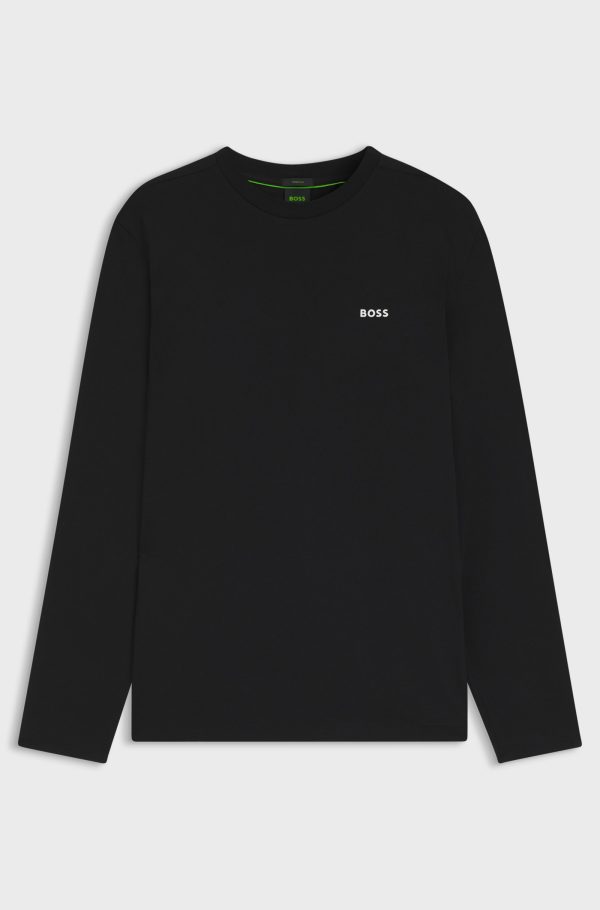 טישירט הוגו בוס HUGO BOSS שרוול ארוך | גברים | שחור - Image 2