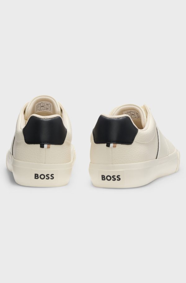 סניקרס הוגו בוס HUGO BOSS דמוי עור | גברים | לבן - Image 2