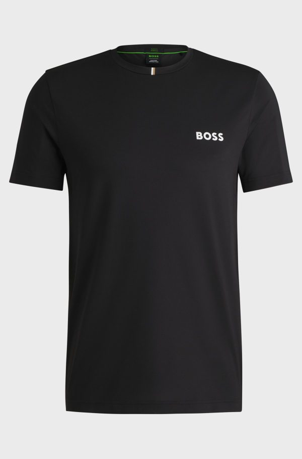 חולצת פולו הוגו בוס HUGO BOSS SLIM | גברים | שחור - Image 3