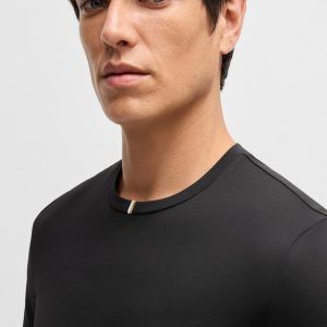 חולצת פולו הוגו בוס HUGO BOSS SLIM | גברים | שחור