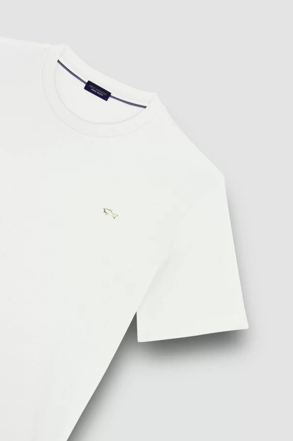 PAUL & SHARK T-SHIRT | טישירט פול אנד שארק | גברים | לבן - Image 3