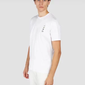 PAUL & SHARK T-SHIRT | טישירט פול אנד שארק לוגו פרינט | גברים | לבן