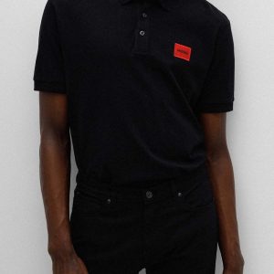 חולצת פולו הוגו בוס HUGO BOSS | גברים | שחור
