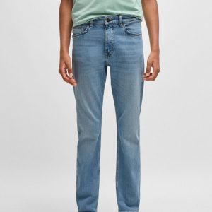 ג'ינס הוגו בוס HUGO BOSS סלים פיט | גברים | כחול בהיר