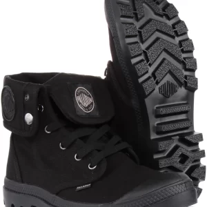 BAGGY נעלי פלדיום שחורות מתקפל נשים באגי