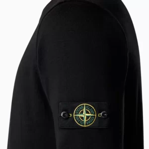 סווטשירט סטון איילנד STONE ISLAND כותנה רכה | שחור | גברים
