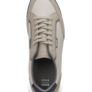 סניקרס הוגו בוס HUGO BOSS עיטורי זמש | גברים | בז'