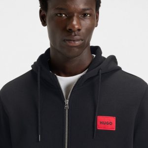 קפוצ'ון רוכסן הוגו בוס HUGO BOSS גזרה רגילה | גברים | שחור