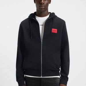 קפוצ'ון רוכסן הוגו בוס HUGO BOSS גזרה רגילה | גברים | שחור