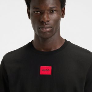 טישרט הוגו בוס HUGO BOSS גזרה רגילה | גברים | שחור