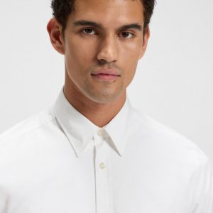 חולצה מכופתרת הוגו בוס HUGO BOSS גזרה רגילה | גברים | לבן