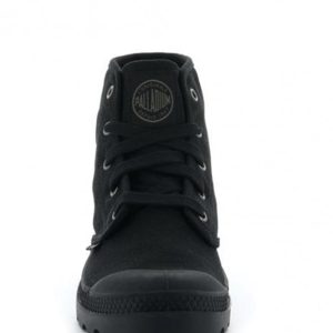 PAMPA נעלי פלדיום גבוהות בצבע שחור לנשים