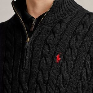 RALPH LAUREN סריג ראלף לורן | שחור | גברים