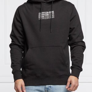 קפוצ'ון קלוין קליין Sweatshirt Man Black Calvin Klein