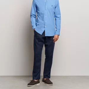 RALPH LAUREN חולצה מכופתרת ראלף לורן | כחול הרבור איילנד | גברים