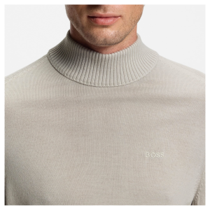 סריג הוגו בוס HUGO BOSS מונוכרומטי | גברים | אופווייט